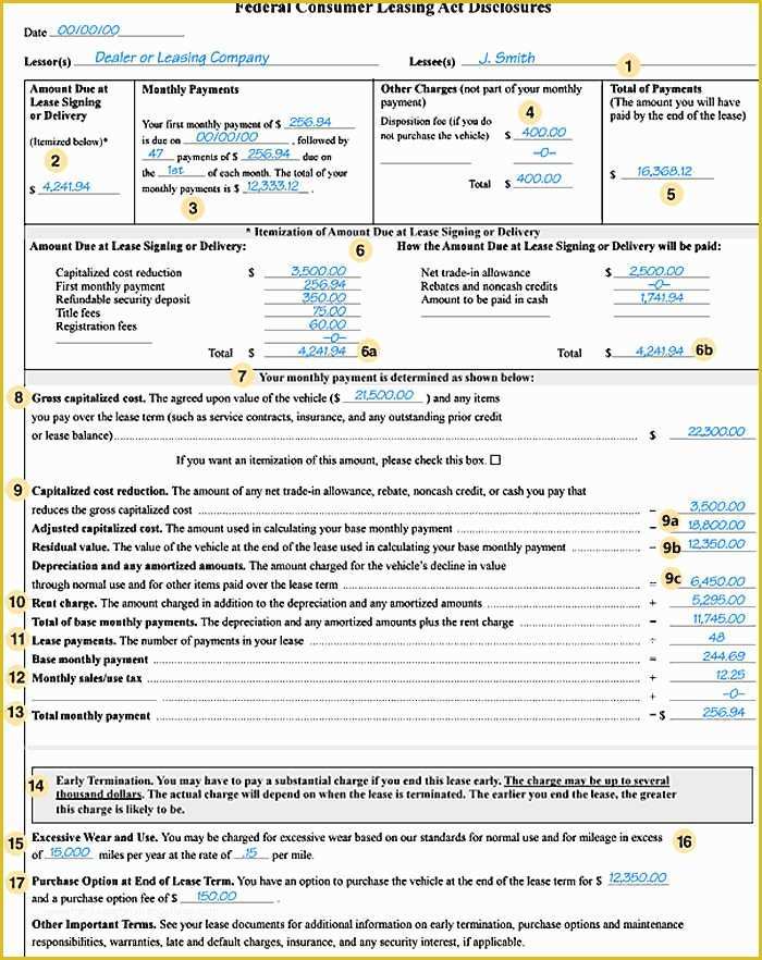 Car Lease Template Free Of Construction Rfi Document Template Templates Resume