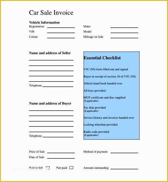 Car Payment Book Template Free Of 14 Car Sale Receipt Templates Doc Pdf