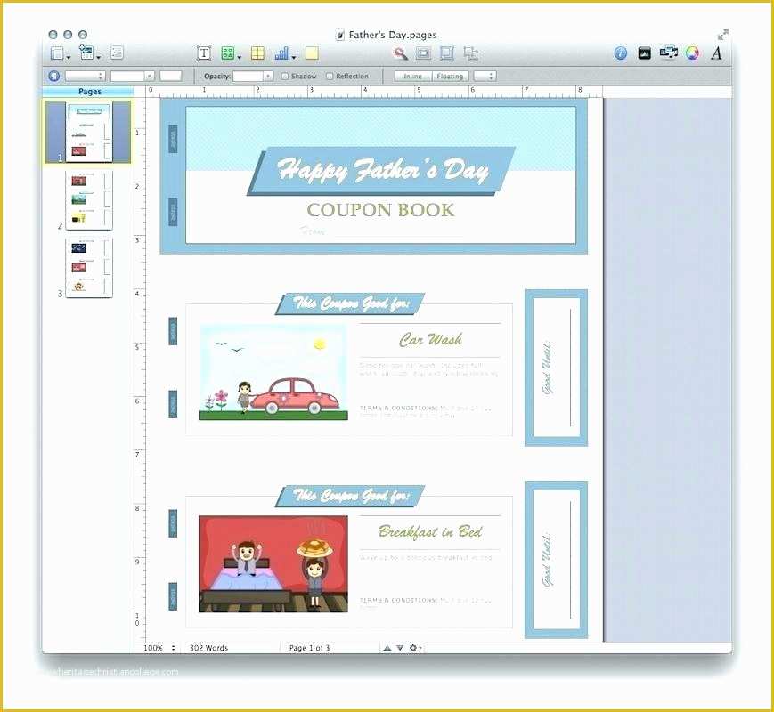 Car Payment Book Template Free Of Coupon Template Free – Puebladigital