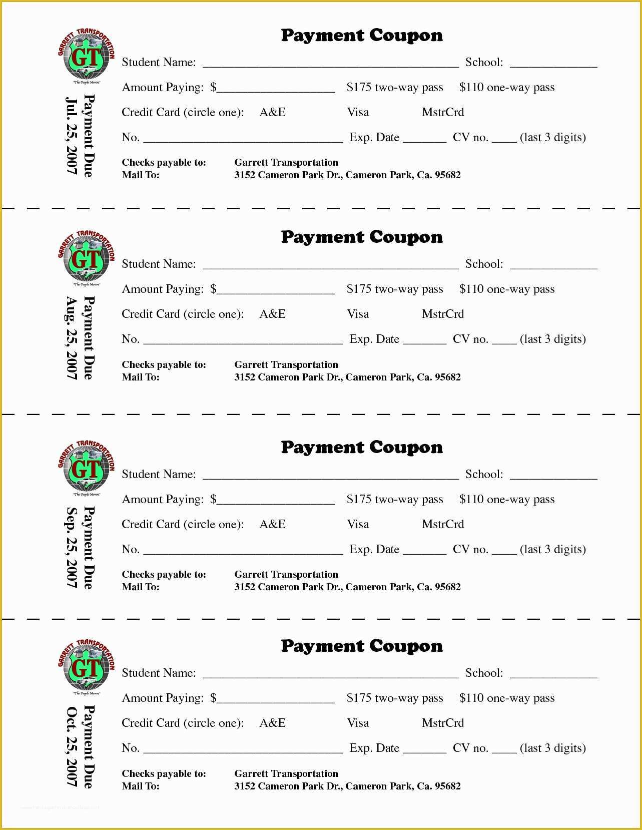 Car Payment Book Template Free Of Payment Book Template Portablegasgrillweber