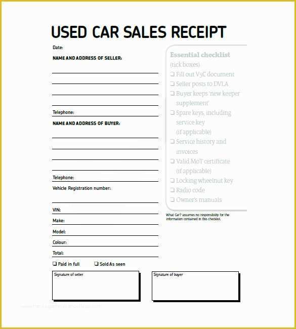 Car Repair Invoice Template Free Download Of 13 Car Invoice Template Free Sample Example format