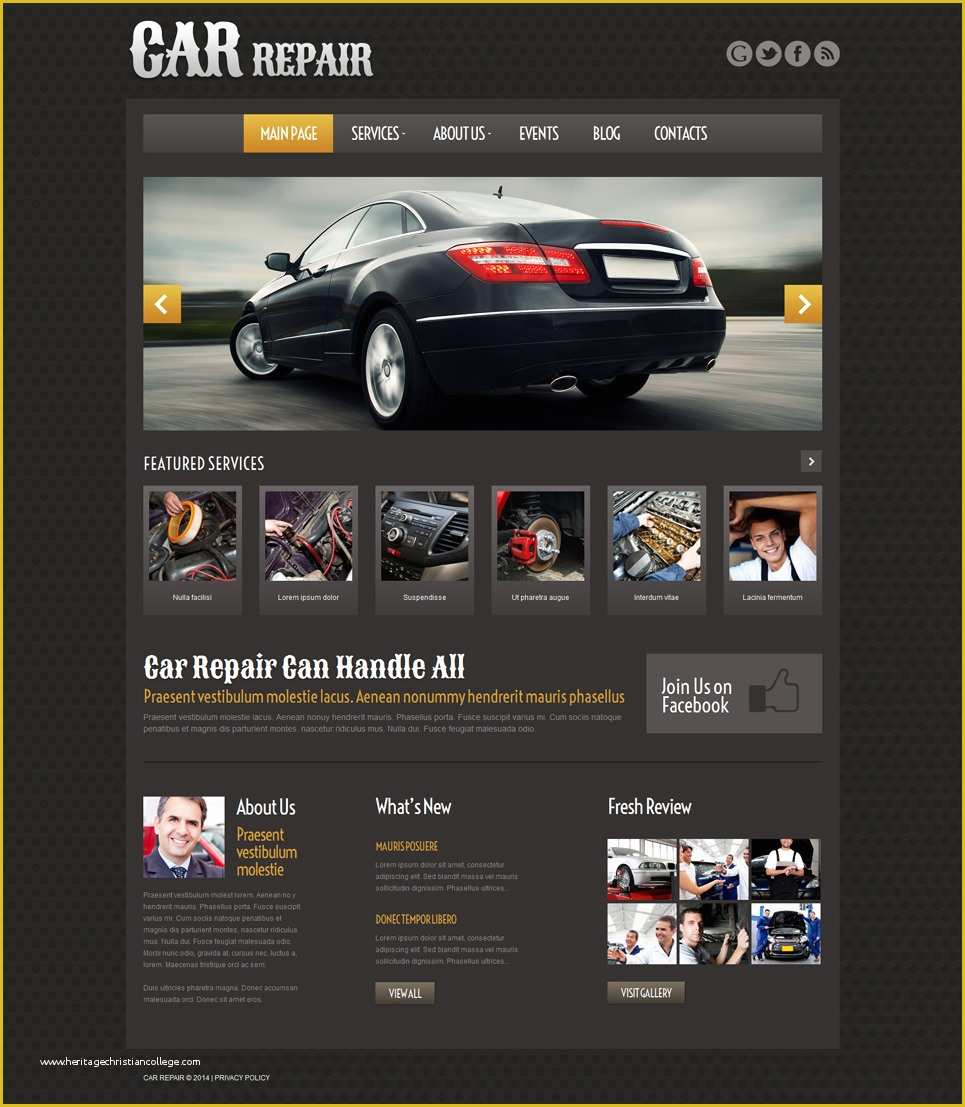 Car Repair Responsive Website Template Free Download Of Car Repair Responsive Wordpress theme