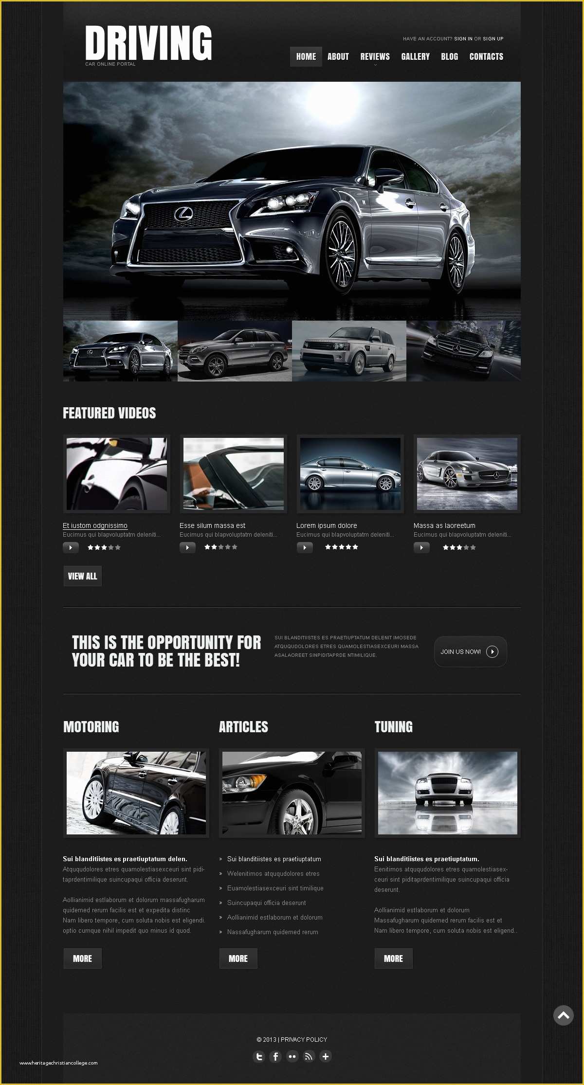 Car Repair Responsive Website Template Free Download Of Car Responsive Website Template