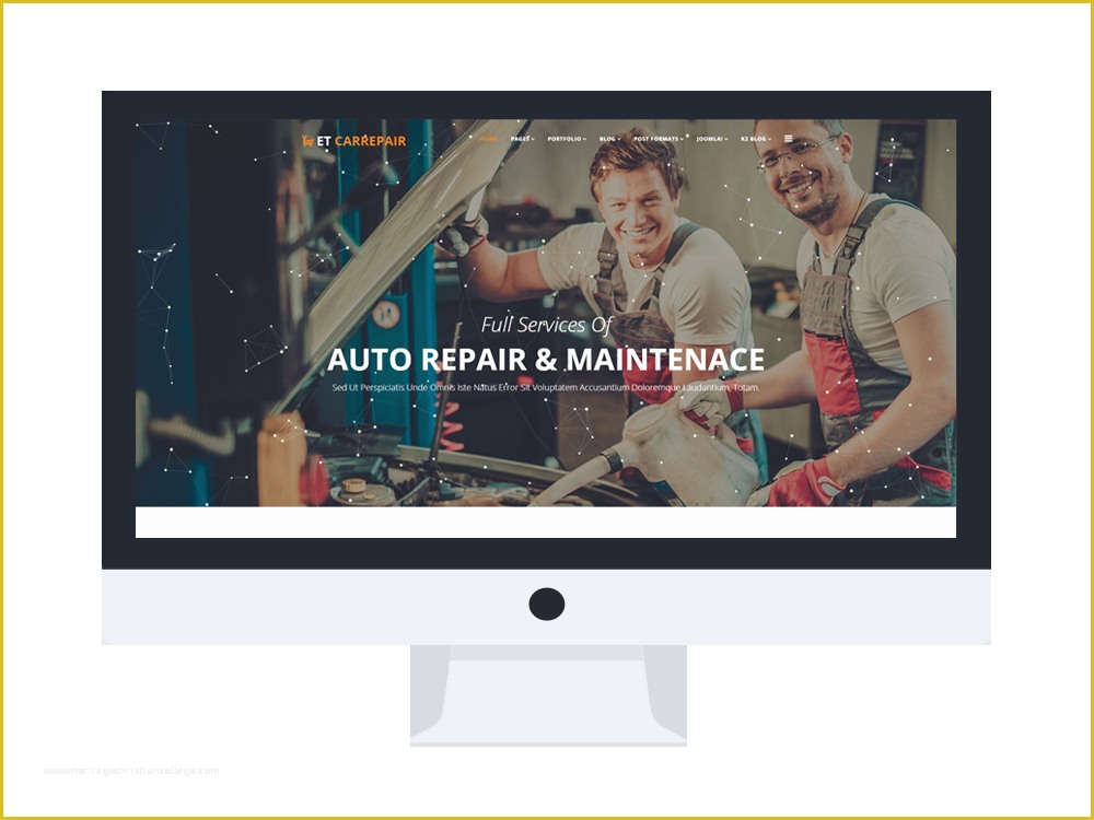 Car Repair Responsive Website Template Free Download Of Et Car Repair – Free Responsive Car Repair Joomla Template