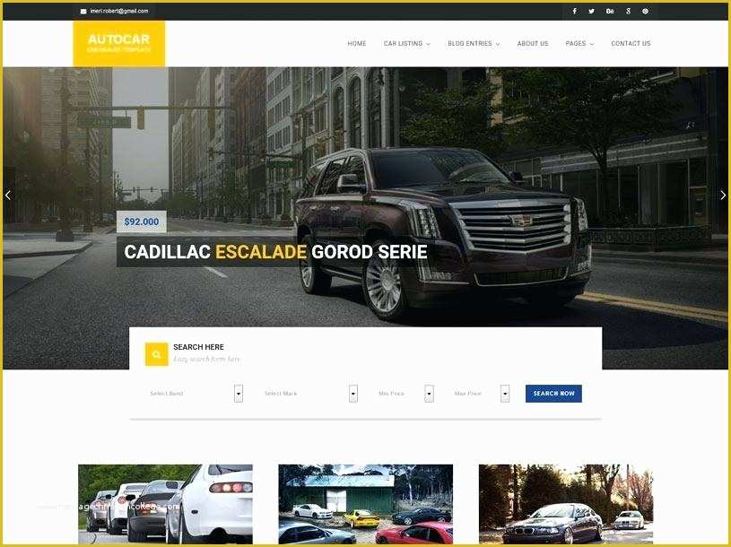 Car Repair Responsive Website Template Free Download Of Ramble A Auto Mobile Category Flat Bootstrap Responsive