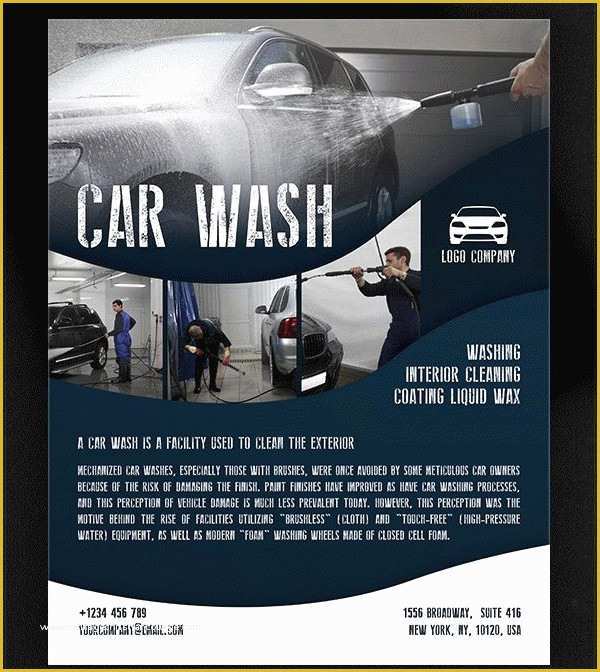 Car Wash Flyer Template Free Of 22 Car Wash Flyer Templates Free & Premium Download