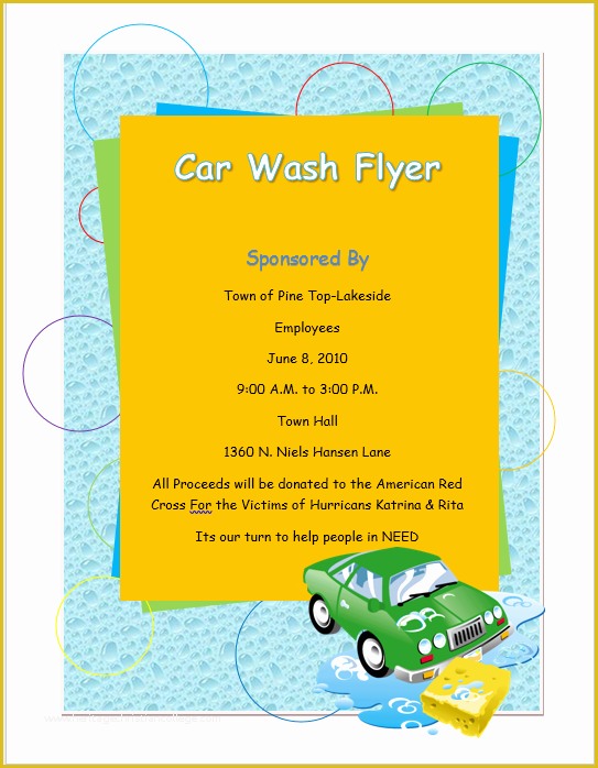 Car Wash Flyer Template Free Of Car Wash Flyer Template – Microsoft Word Templates