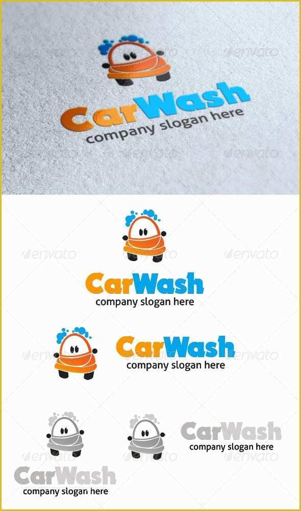 Car Wash Logo Template Free Of 14 Best Car Wash Logos Images On Pinterest