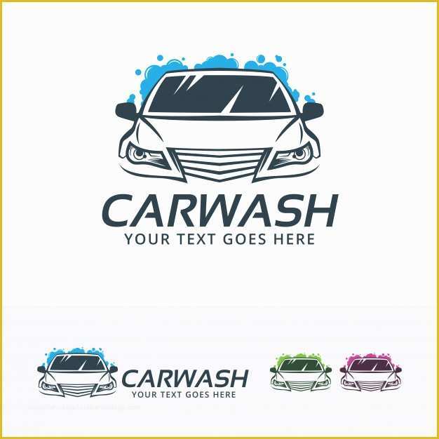 Car Wash Logo Template Free Of Car Wash Center Vector Logo Template Vector