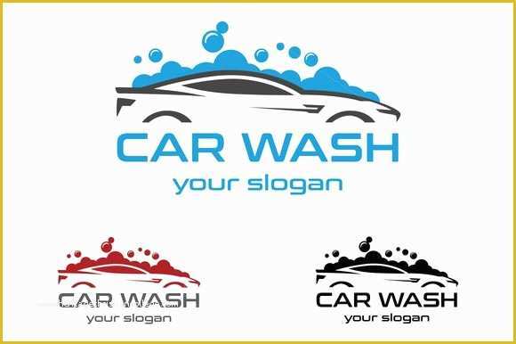 Car Wash Logo Template Free Of Car Wash Logo by Aykutfiliz On Creativemarket