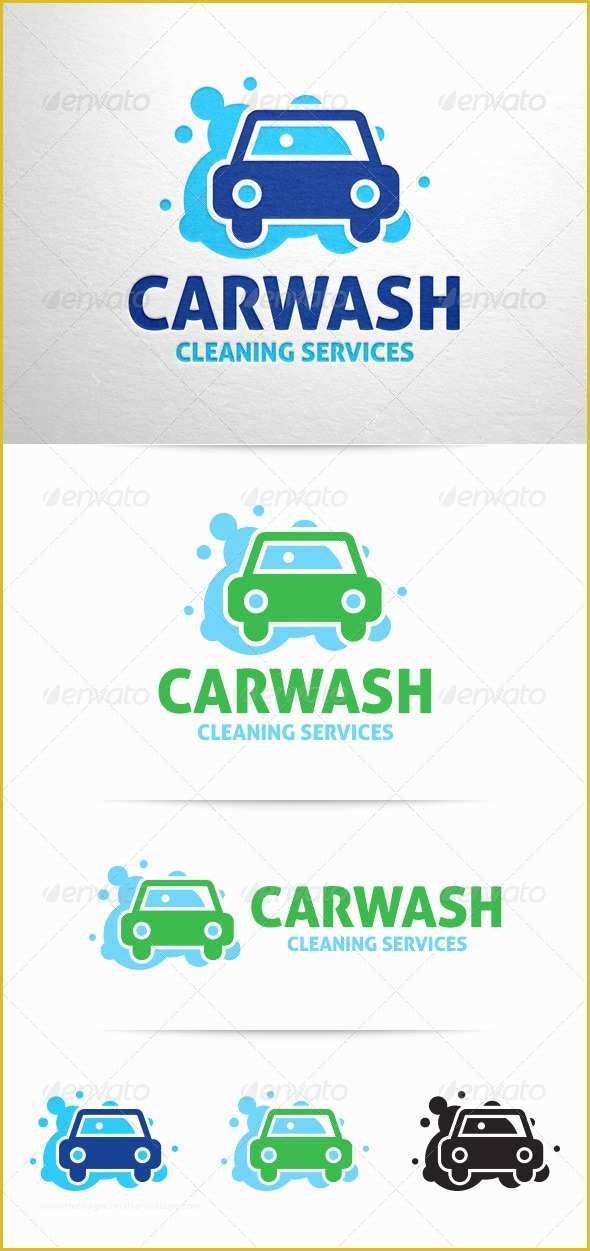 Car Wash Logo Template Free Of Car Wash Logo V3 by Liveatthebbq
