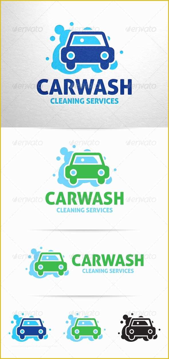 Car Wash Logo Template Free Of Car Wash Logo V3