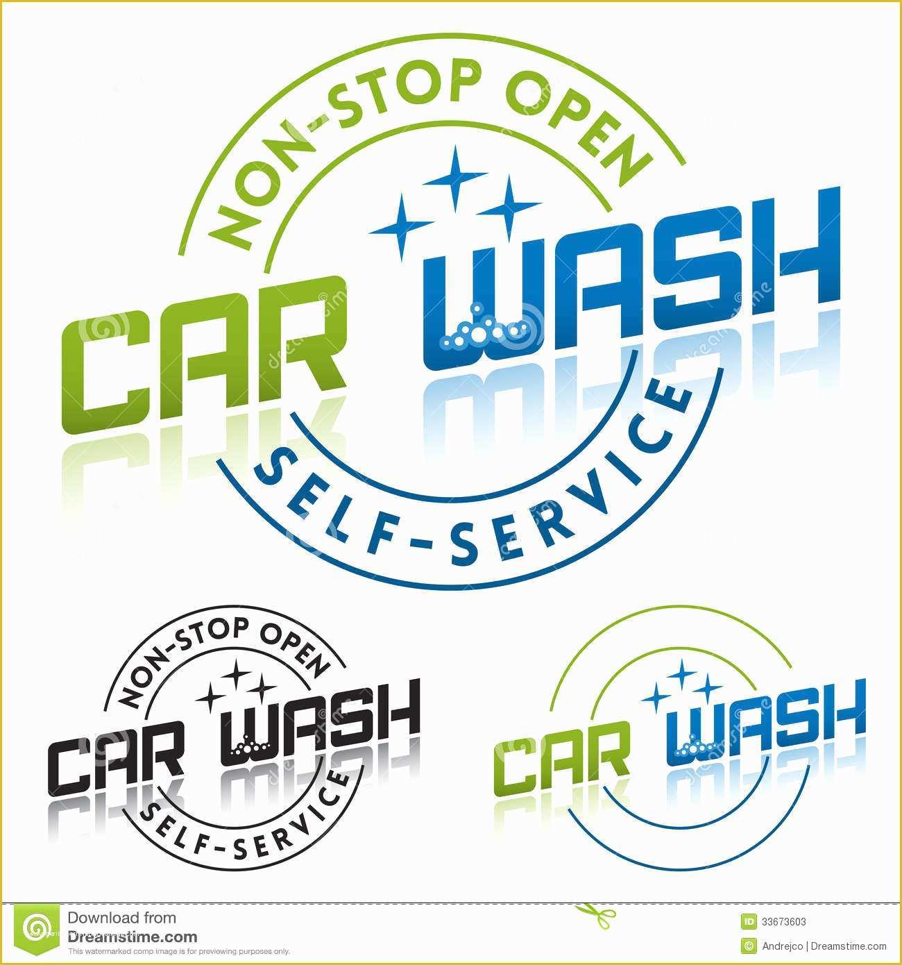 Car Wash Logo Template Free Of Car Wash Stock Vector Image Of Services Print Logo