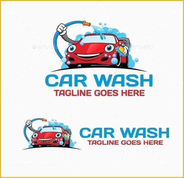 Car Wash Logo Template Free Of Cartoon Car Wash Logo by Mazyo2x