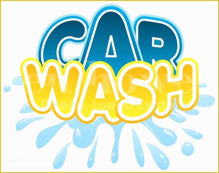 Car Wash Logo Template Free Of Free Car Wash Fundraiser Clipart Image Clipartix