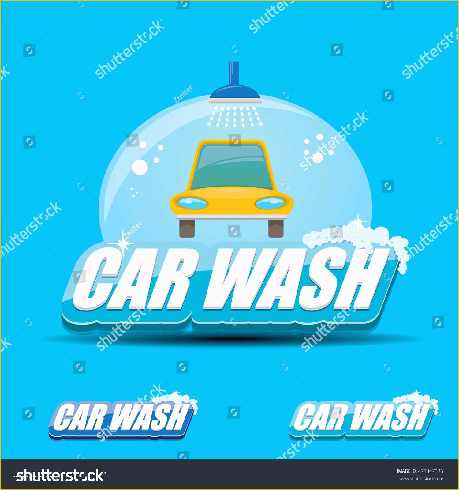 Car Wash Logo Template Free Of Vector Car Wash Logo Template Washing Car Label
