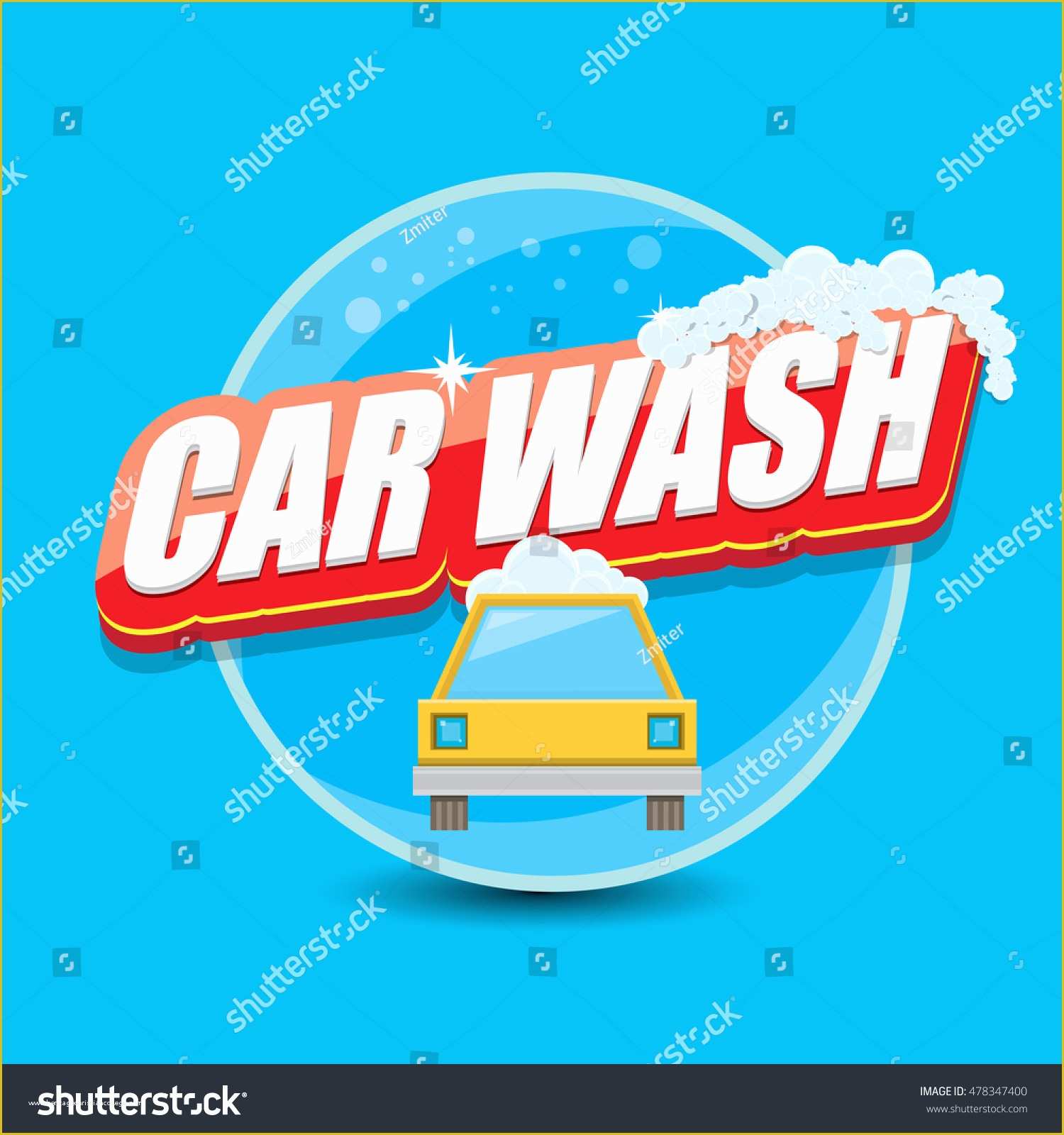 Car Wash Logo Template Free Of Vector Car Wash Logo Template Washing Car Label