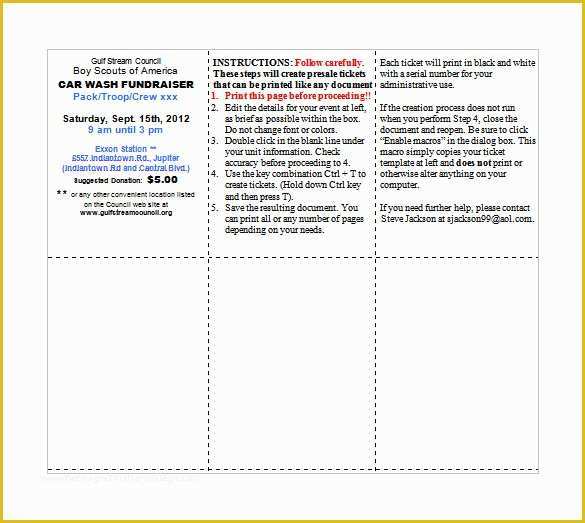 Car Wash Ticket Template Free Download Of Ticket Templates – 99 Free Word Excel Pdf Psd Eps