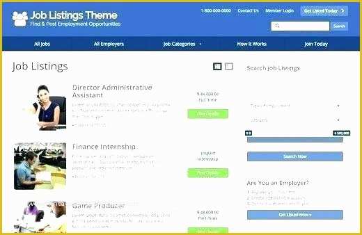 Career Website Templates Free Download Of Documentation Retina Responsive Job Posting Intense Job