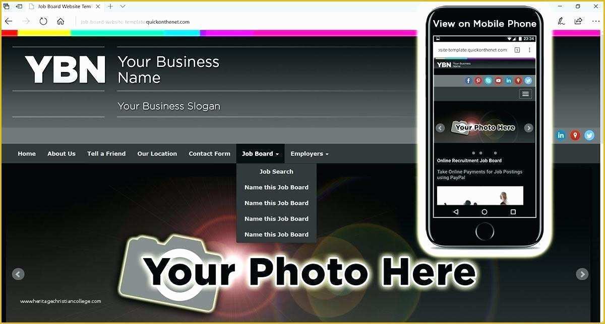 Career Website Templates Free Download Of Free Job Board Website Template Free Template Intense Job