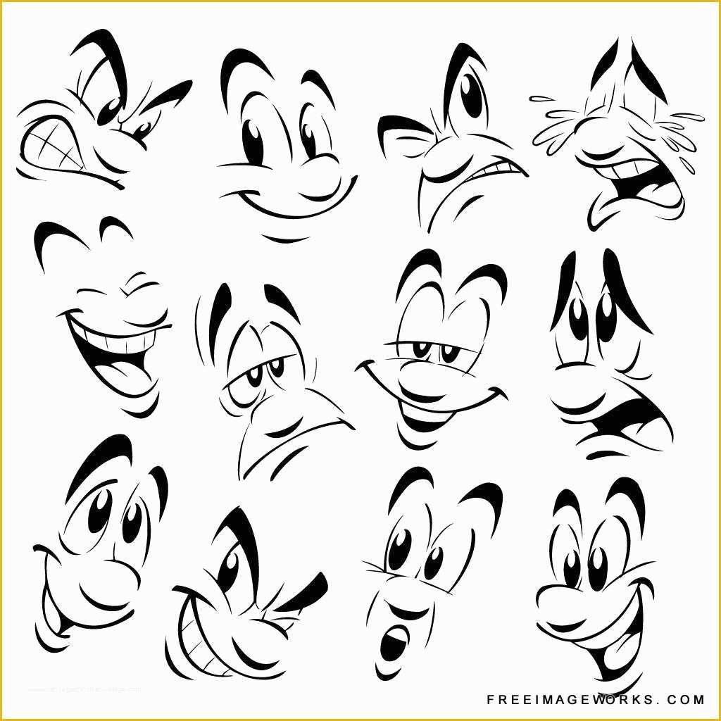 Caricature Templates Free Of Drawn Anger Drawing Emotions Pencil and In Color Drawn