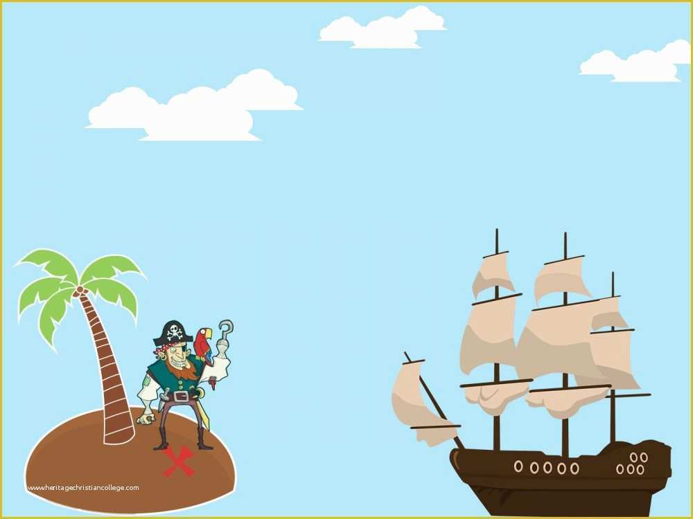 Caricature Templates Free Of Pirate island Backgrounds Cartoon Multi Color Templates