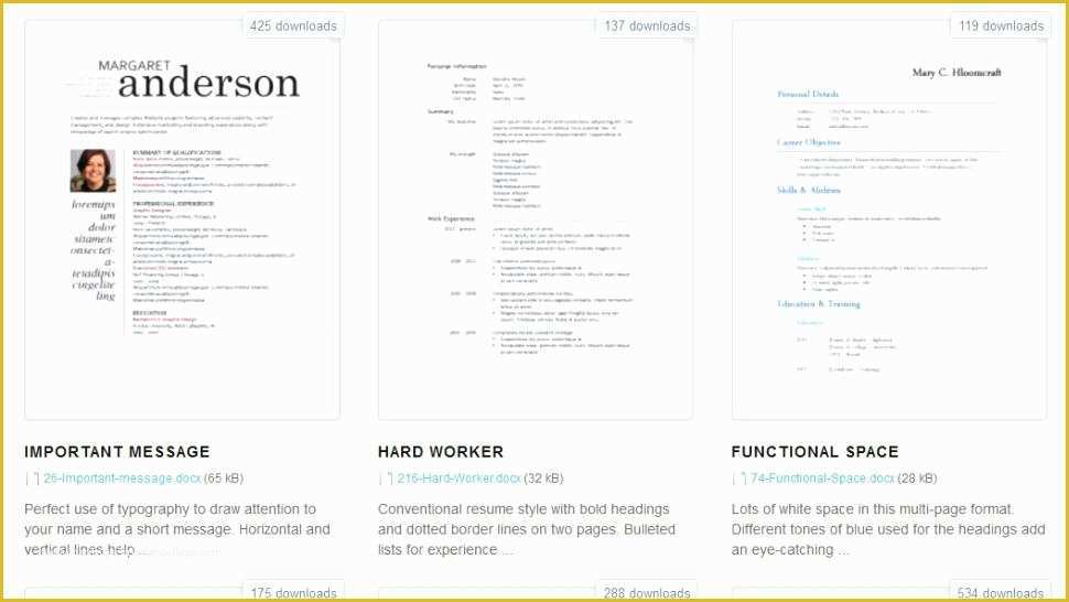 Cascade Resume Template Free Download Of Cascade Resume Template – Lvmag