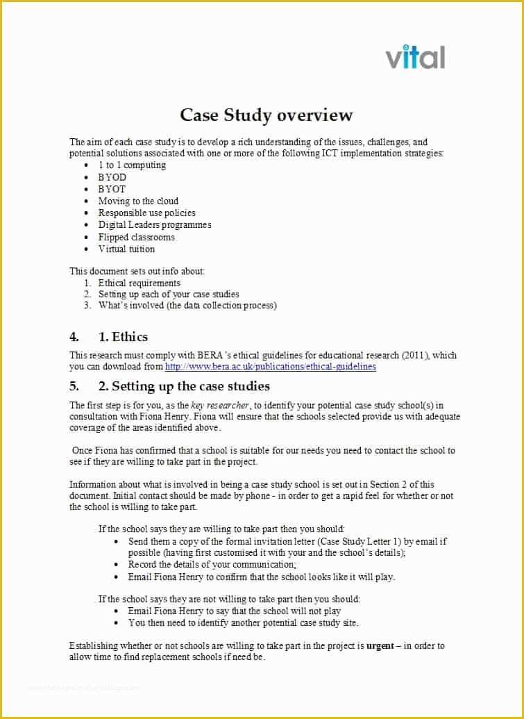 Case Study Templates Free Download Of 49 Free Case Study Templates Case Study format