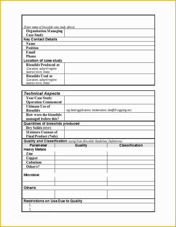 Case Study Templates Free Download Of 49 Free Case Study Templates Case Study format