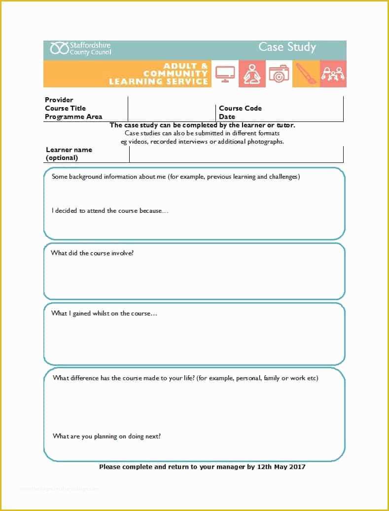 Case Study Templates Free Download Of 49 Free Case Study Templates Case Study format