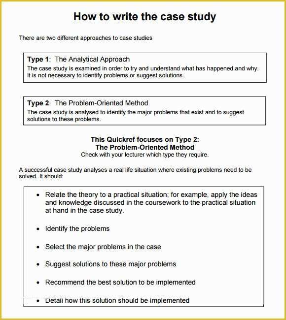 Case Study Templates Free Download Of 7 Sample Case Study Templates to Download