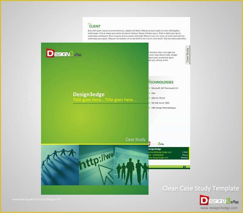 Case Study Templates Free Download Of Clean Case Study Template