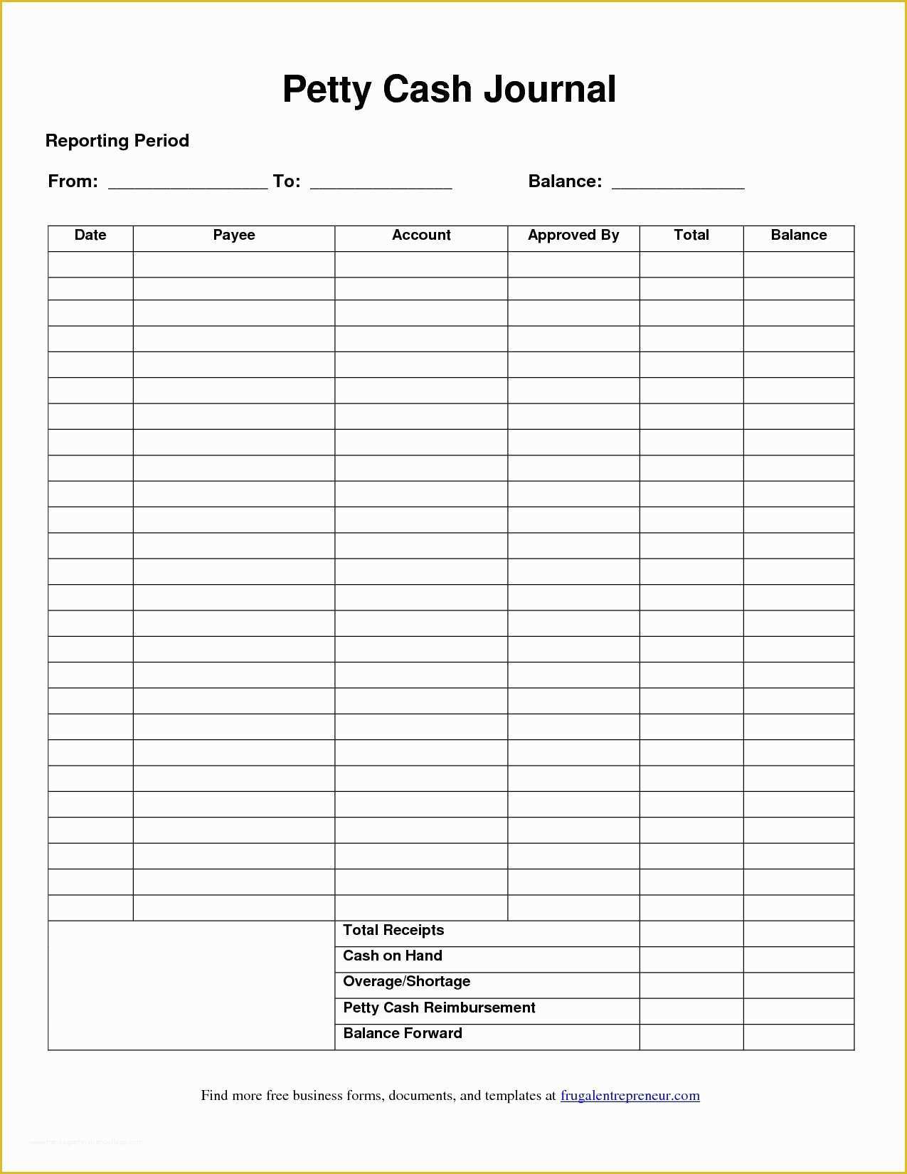 Cash Sheet Template Free Of 12 Petty Cash Log Template Examples Pdf