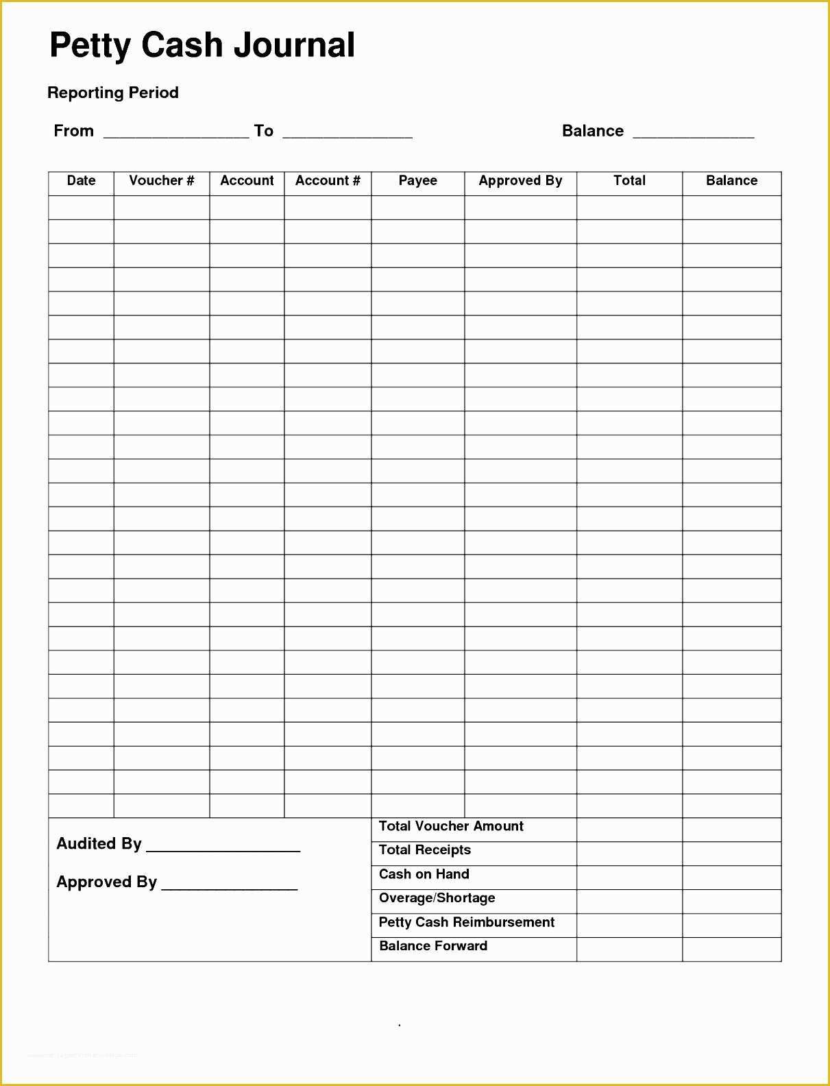 Cash Sheet Template Free Of 9 Petty Cash Log Template Sampletemplatess