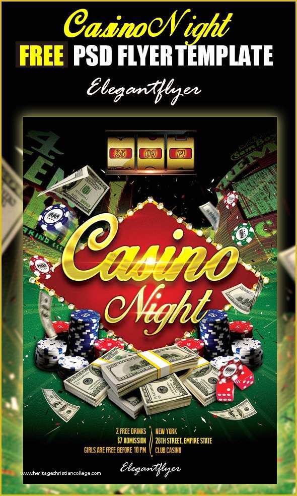 Casino Flyer Template Free Of 15 Free Psd Nightclub Summer Party Flyer Template Free Free Club Flyer Templates and