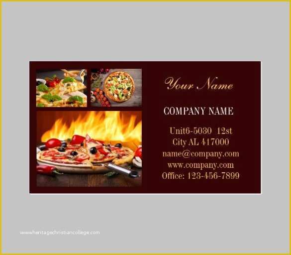 Catering Business Cards Templates Free Of 12 Catering Business Card Templates Free Psd Designs