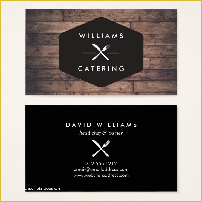 Catering Business Cards Templates Free Of 22 Catering Business Card Templates Ai Word Psd