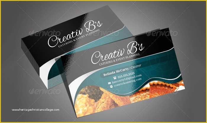 Catering Business Cards Templates Free Of 22 Creative Chefs Business Card Templates Psd Word Ai