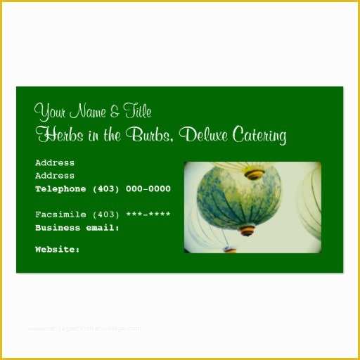 Catering Business Cards Templates Free Of Business Card Template Food Cuisine Catering Business