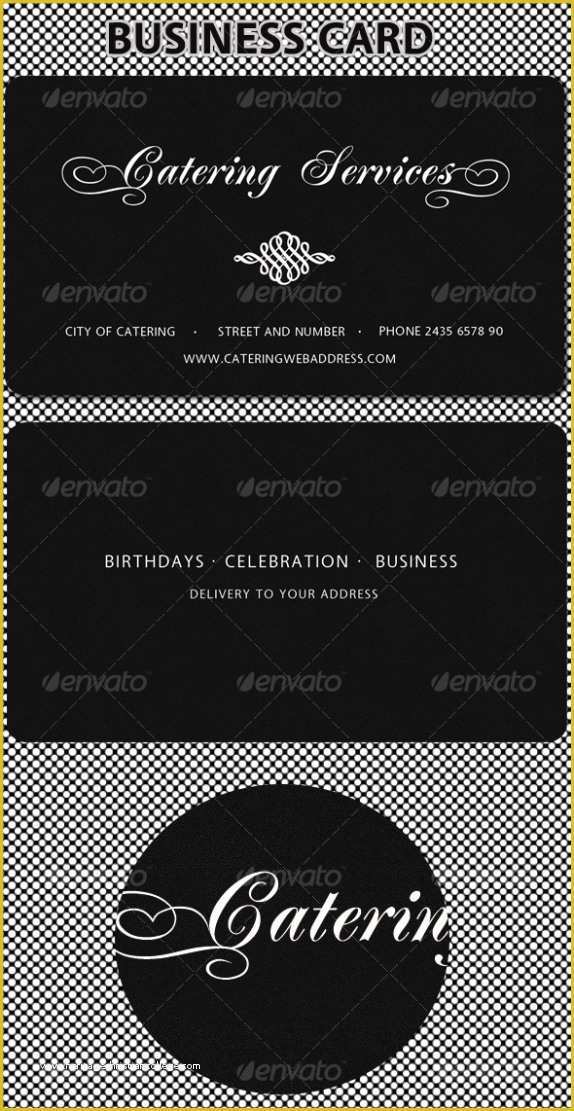 Catering Business Cards Templates Free Of Cardview – Business Card &amp; Visit Card Design