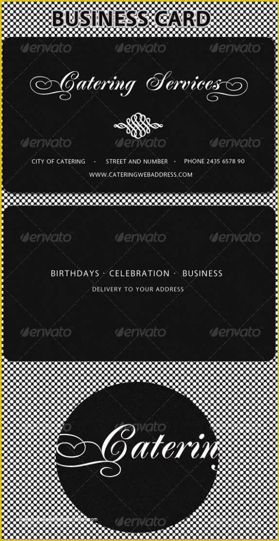 Catering Business Cards Templates Free Of Cardview – Business Card & Visit Card Design