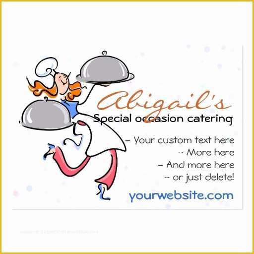 Catering Business Cards Templates Free Of Catering Personal Gourmet Chef Template Business