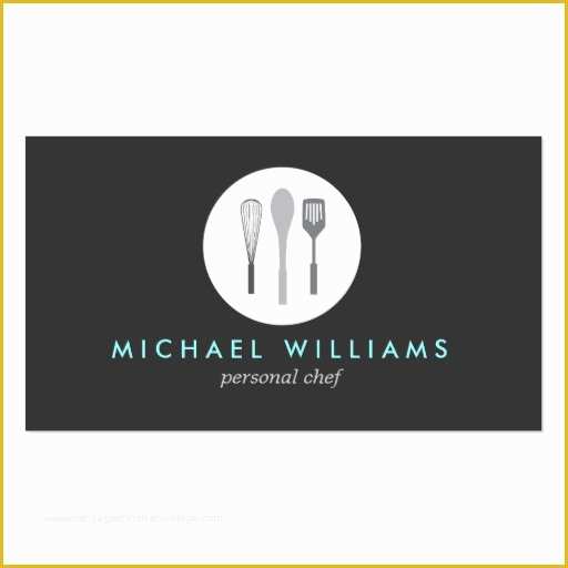 Catering Business Cards Templates Free Of Whisk Spoon Spatula Logo 6 for Chef Catering Business