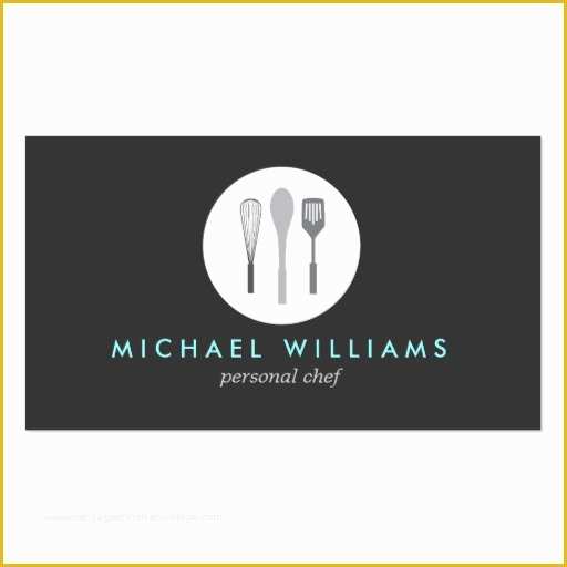 Catering Business Cards Templates Free Of Whisk Spoon Spatula Logo 6 for Chef Catering Business
