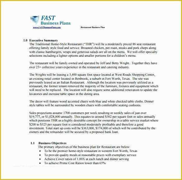 Catering Business Plan Template Free Download Of Business Plan Template In Catering Free Travel 9 Sample