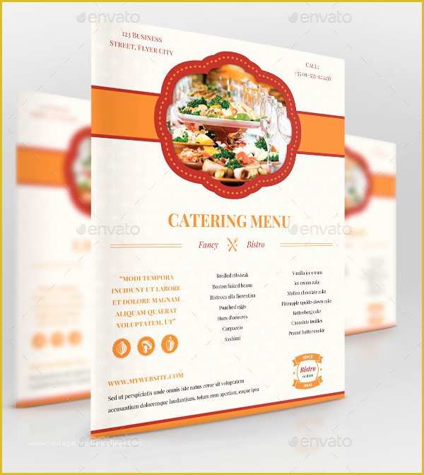 Catering Flyers Templates Free Of 21 Catering Flyer Templates Free Premium Psd Vector Eps