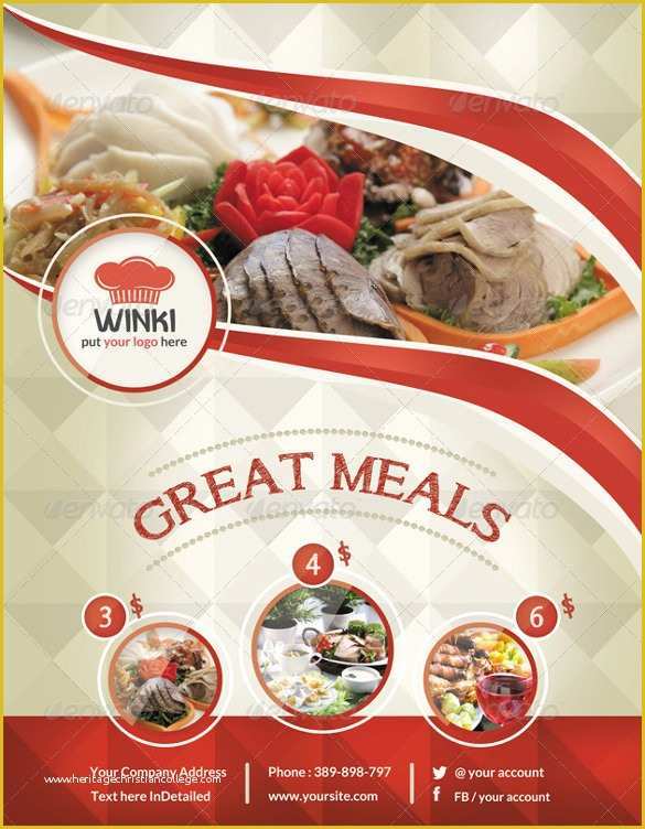 Catering Flyers Templates Free Of 23 Catering Flyers Psd Ai Vector Eps