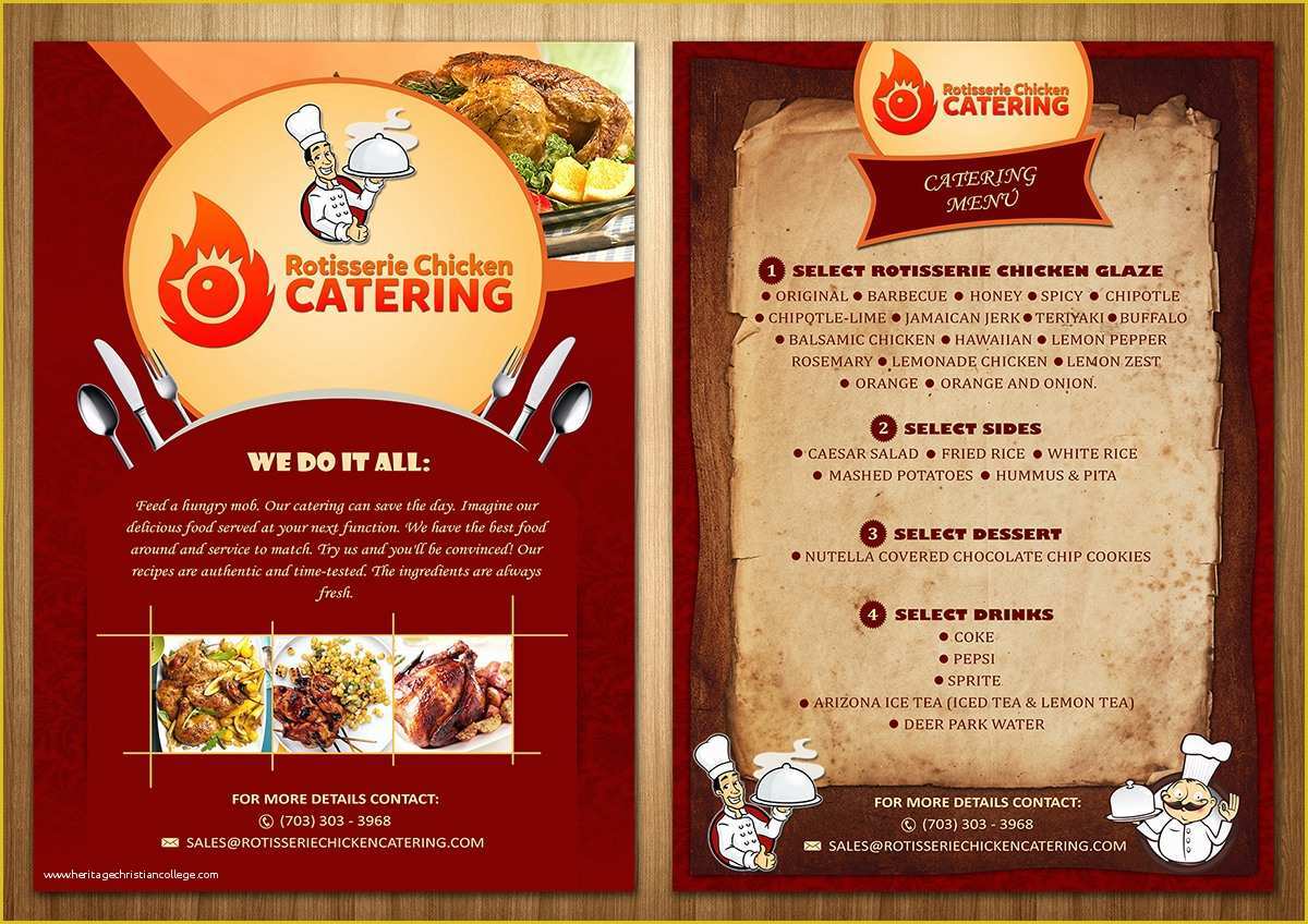 Catering Flyers Templates Free Of 7 Best Of Catering Pany Flyer Catering Flyer
