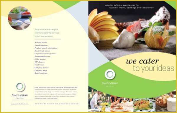 Catering Flyers Templates Free Of Catering Menu Design Templates Free Templates Resume