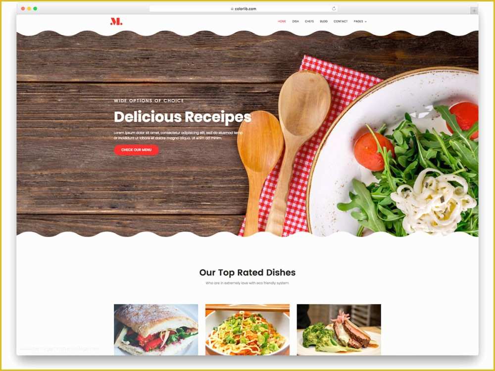 Catering Website Templates Free Of 20 Best Ever Free Restaurant Website Templates 2018